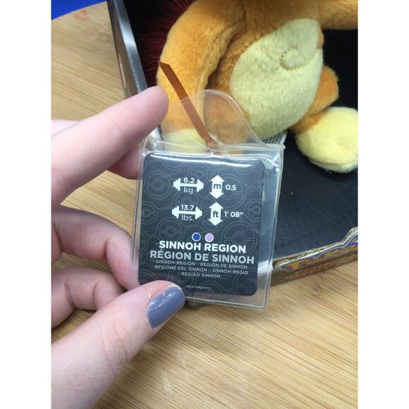 NIB Pokemon Chimchar Plushie With Booklet - Picture 8 of 9